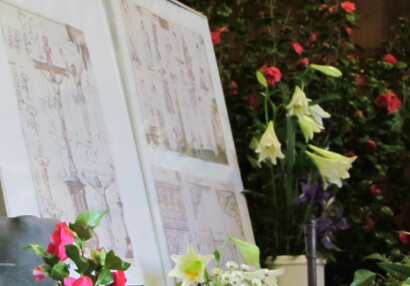Kamélie a chladná krása kovu, jarní květinová výstava 2012